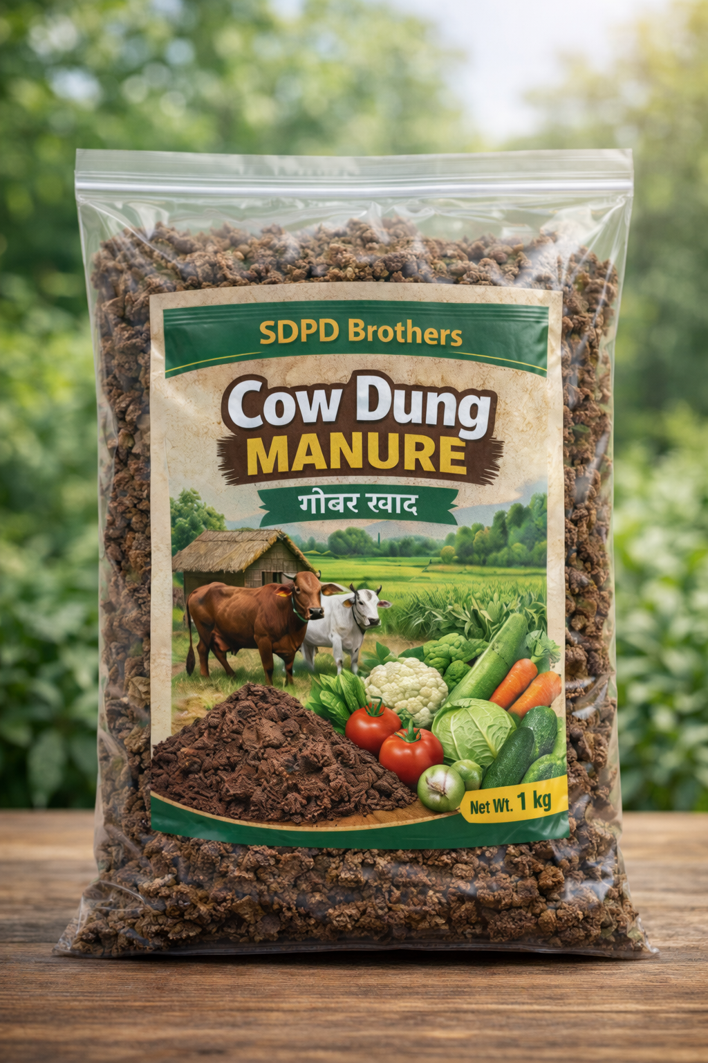 Organic Cow Dung  Manure | 100% Natural Organic