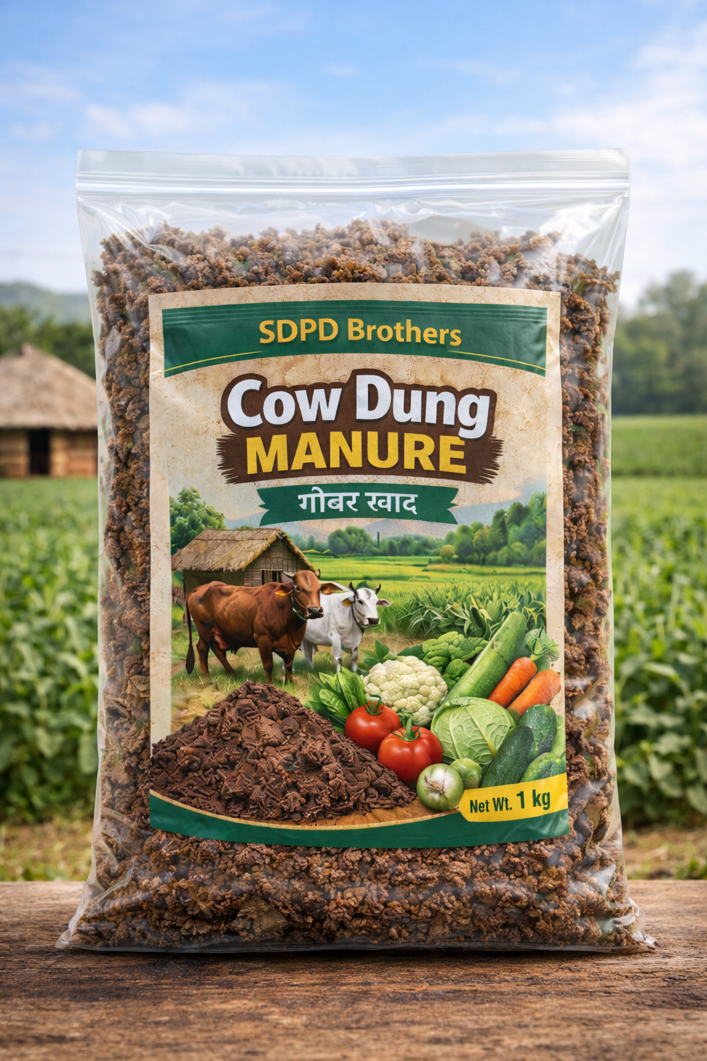 Organic Cow Dung  Manure | 100% Natural Organic